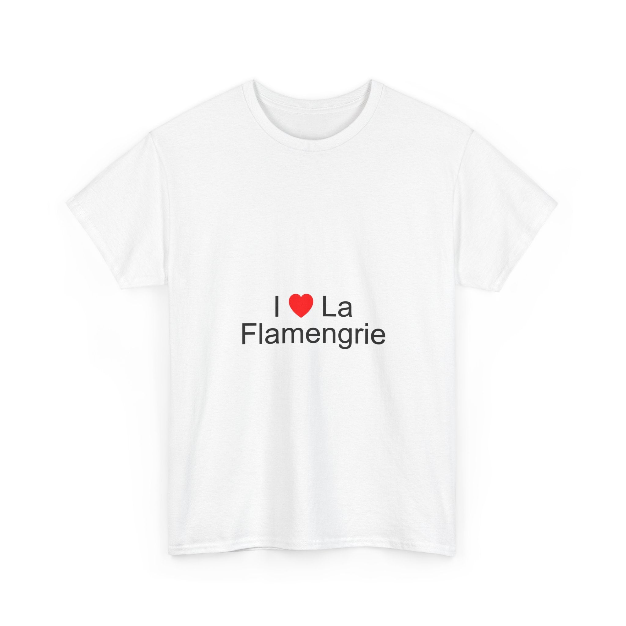 T-shirt I love la flamengrie