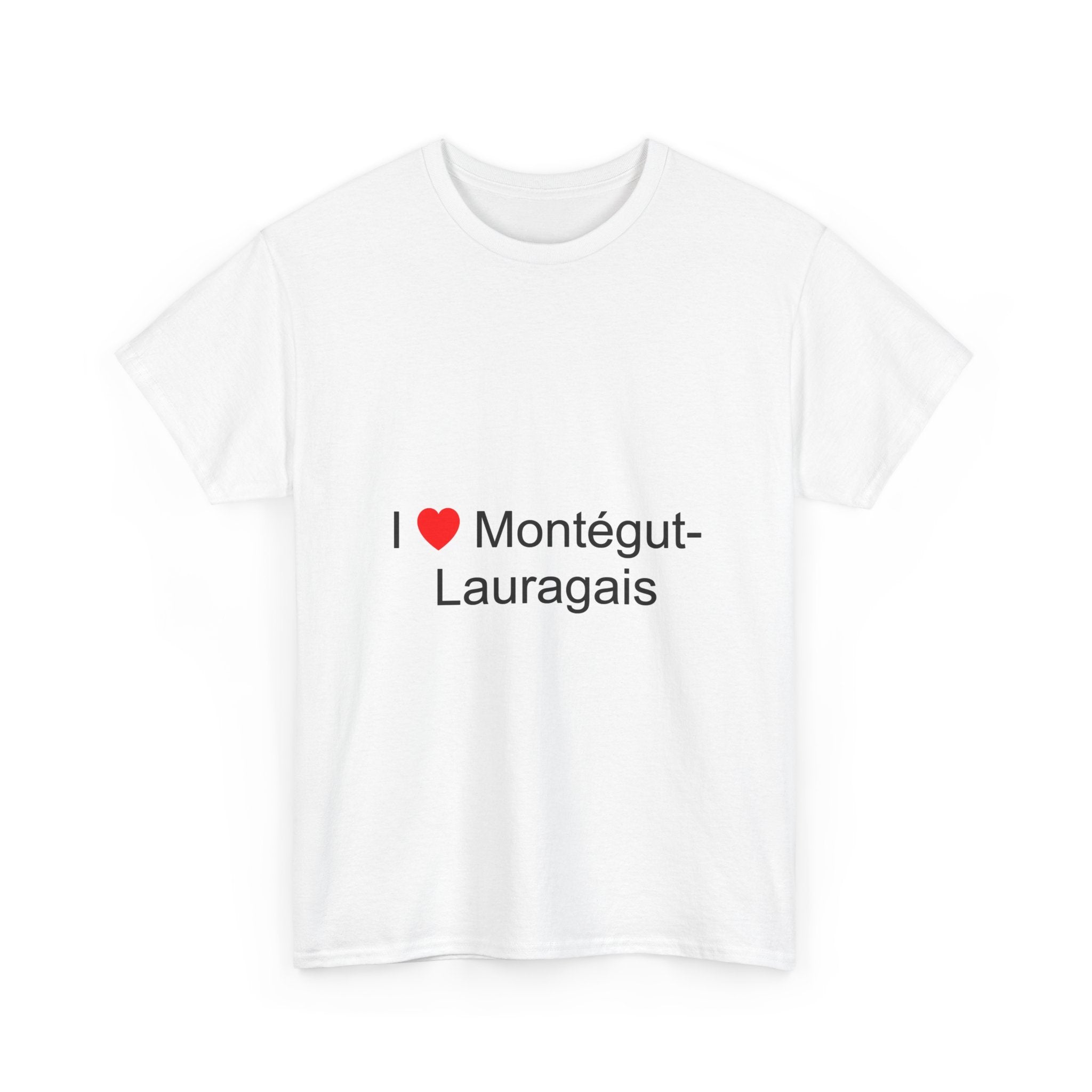 T-shirt I love montégut-lauragais