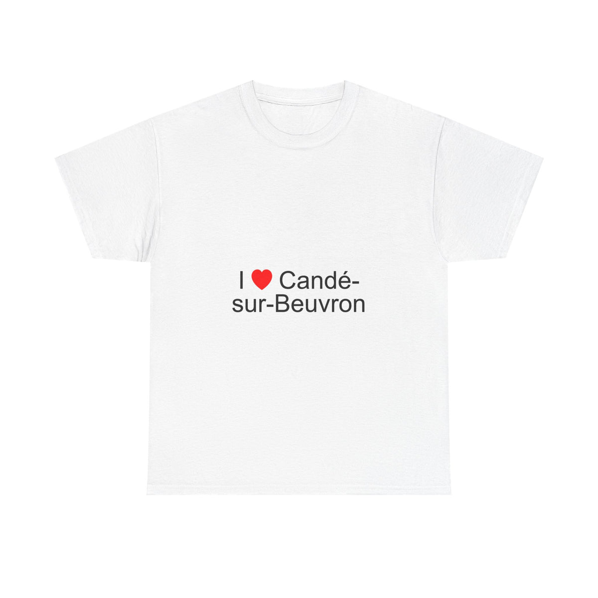 T-shirt I love candé-sur-beuvron