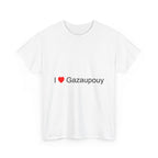 T-shirt I love Gazaupouy