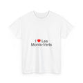T-shirt I love les monts-verts