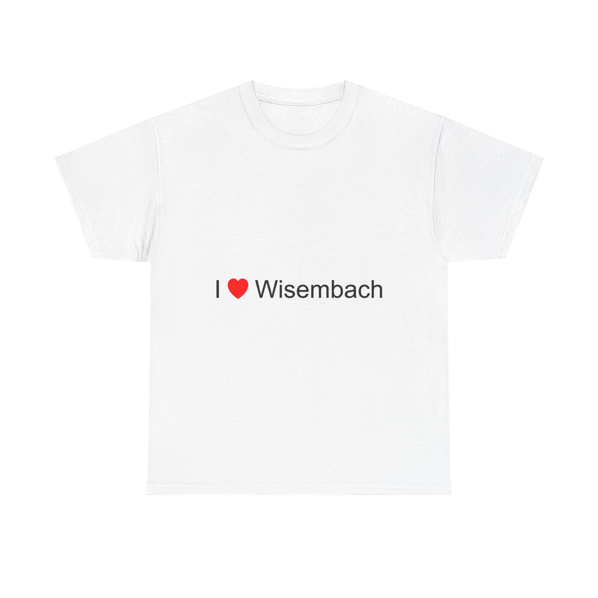 T-shirt I love wisembach