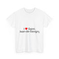 T-shirt I love saint-jean-de-savigny