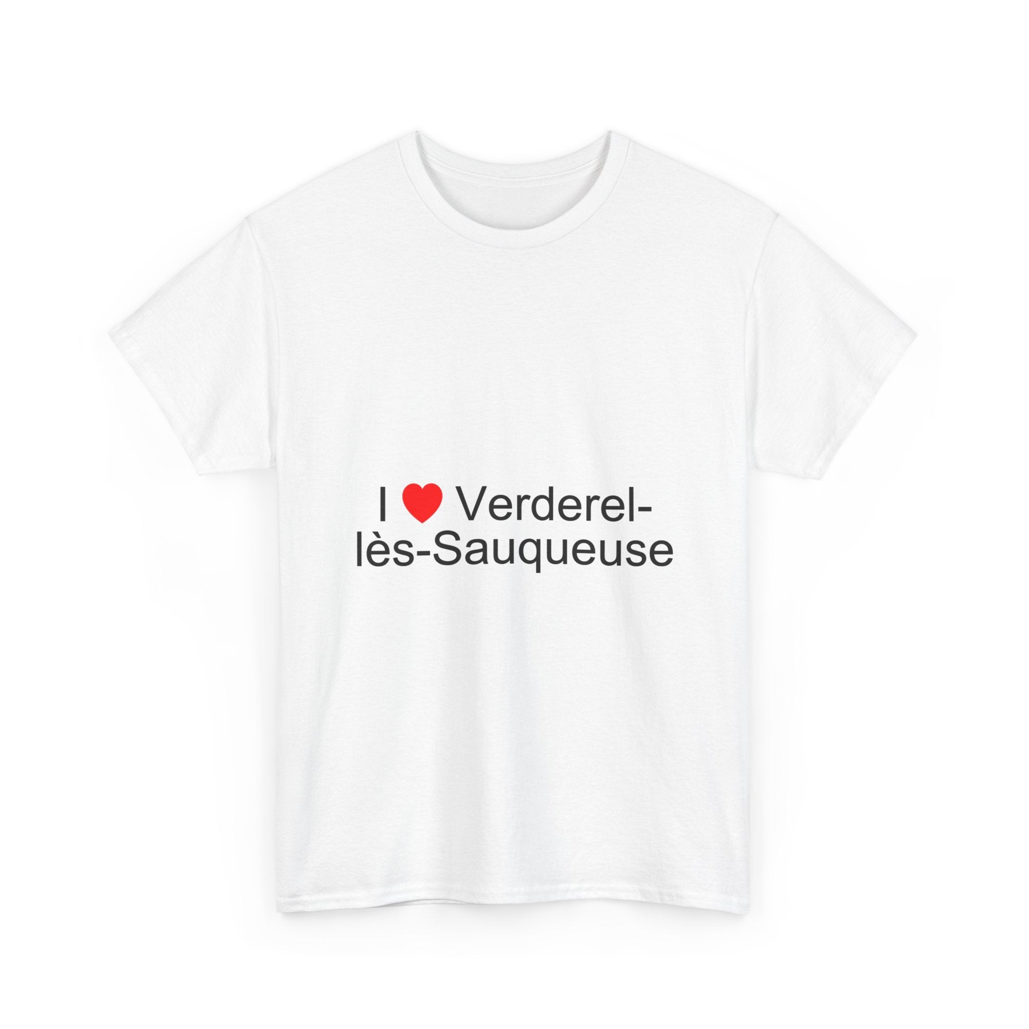 T-shirt I love verderel-lès-sauqueuse