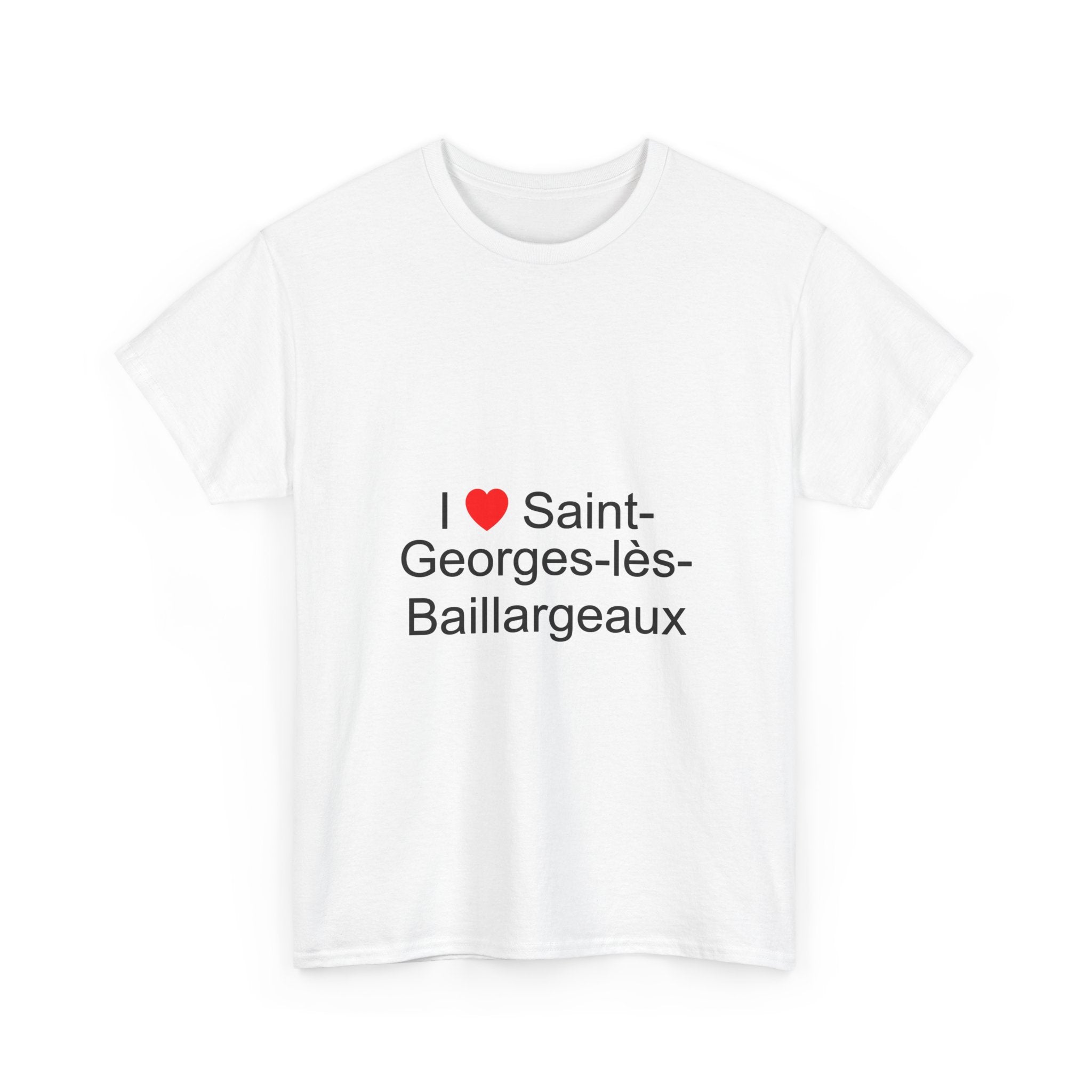 T-shirt I love saint-georges-lès-baillargeaux