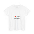 T-shirt I love silly-sur-nied