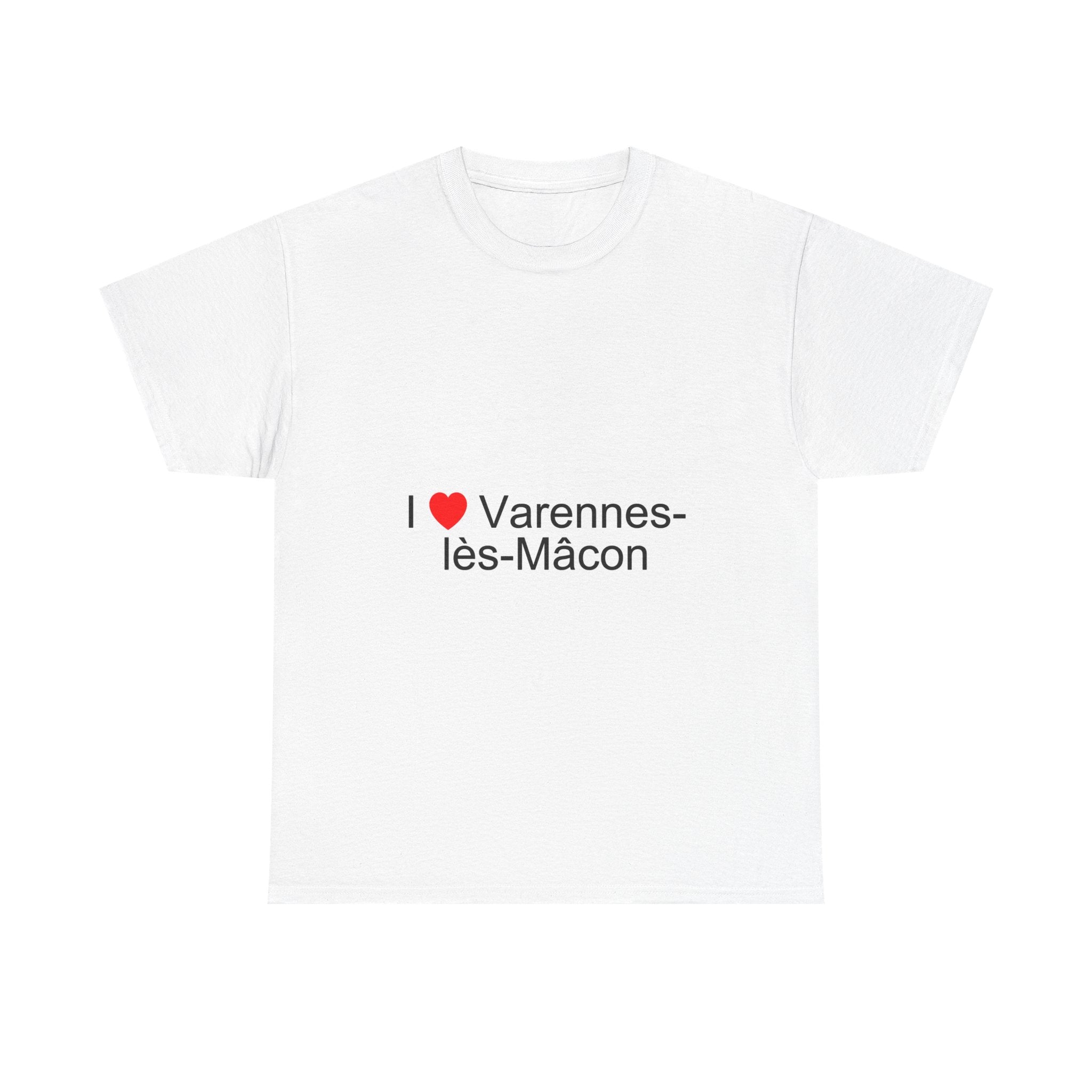 T-shirt I love varennes-lès-mâcon
