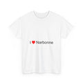 T-shirt I Love Narbonne - cadeau souvenir Aude Occitanie Citeeshirt