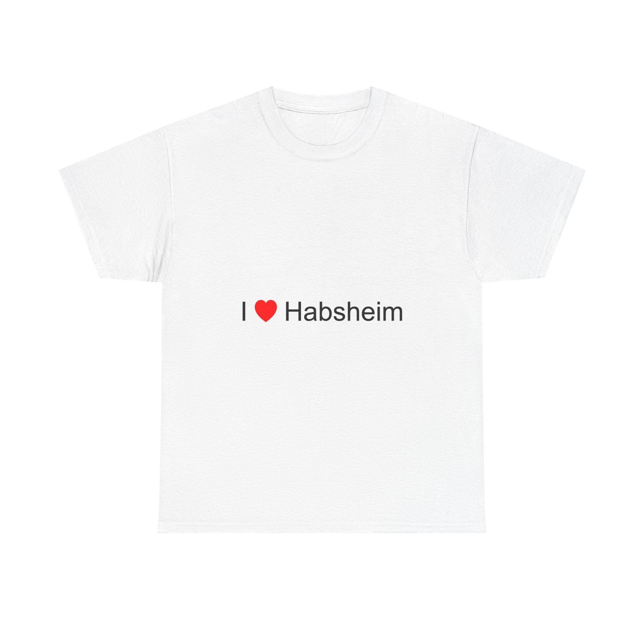 T-shirt I love habsheim