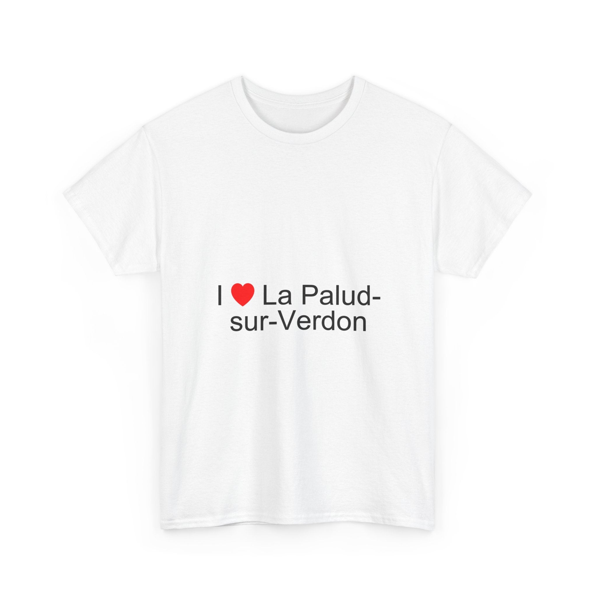 T-shirt I love la palud-sur-verdon