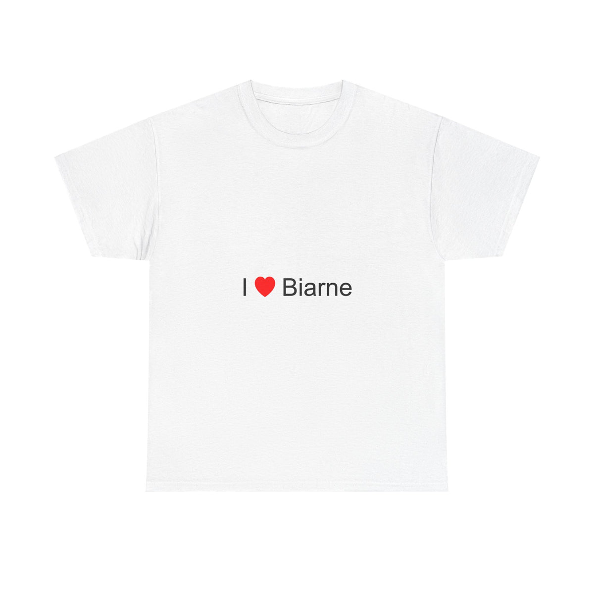 T-shirt I love biarne