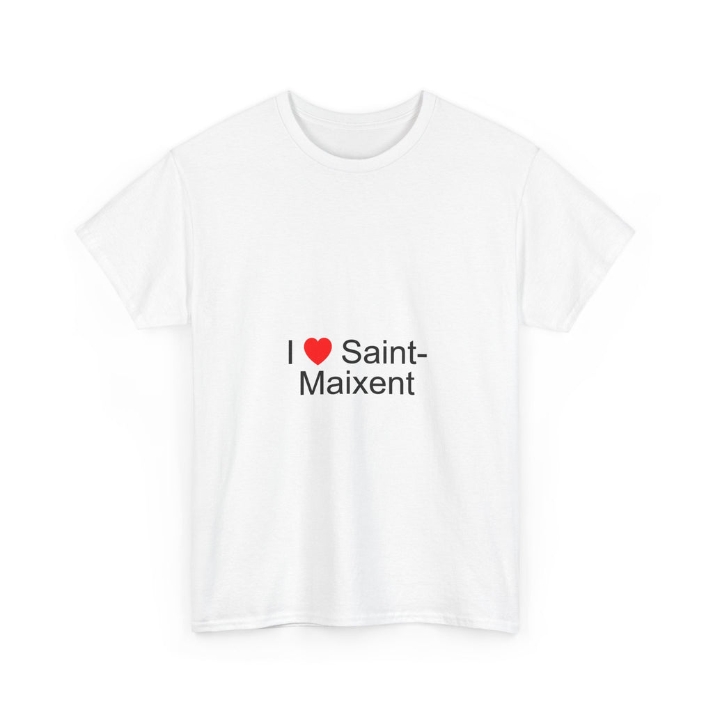T-shirt I love saint-maixent