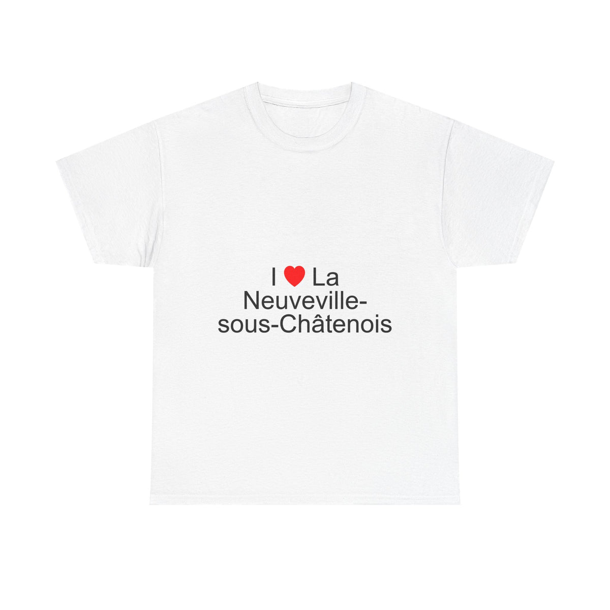 T-shirt I love la neuveville-sous-châtenois