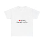 T-shirt I love Notre-Dame-du-Pré