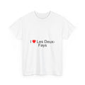 T-shirt I love les deux-fays