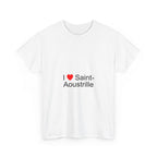 T-shirt I love Saint-Aoustrille