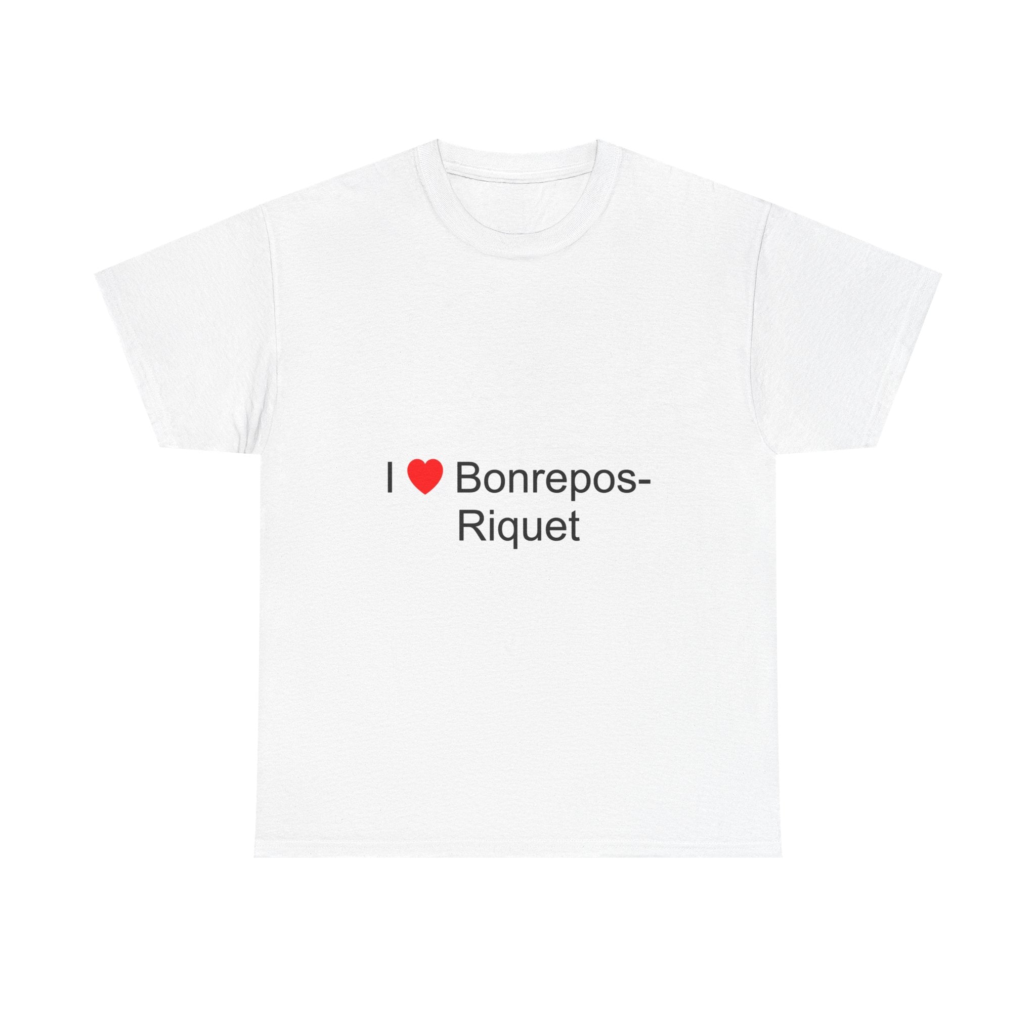 T-shirt I love bonrepos-riquet