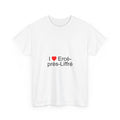 T-shirt I love ercé-près-liffré