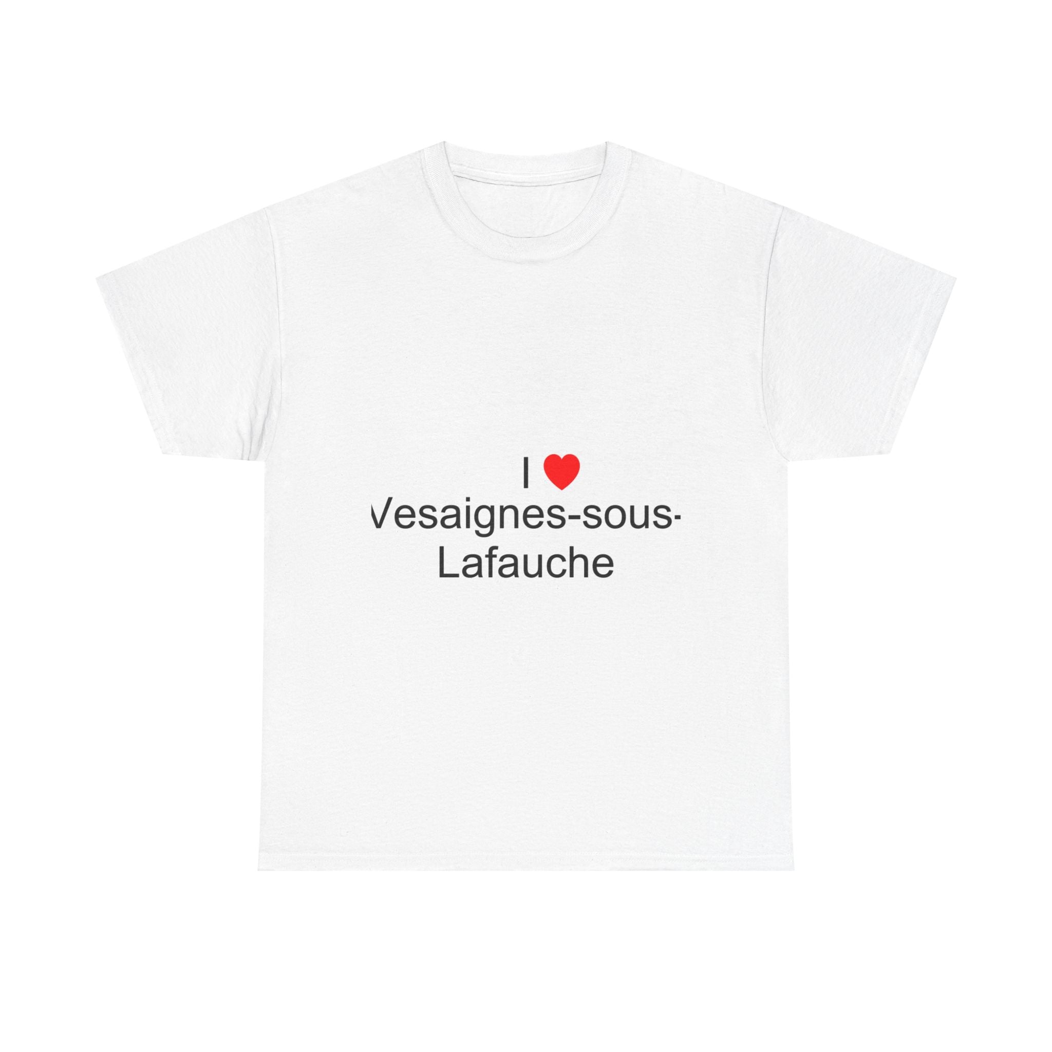 T-shirt I love vesaignes-sous-lafauche