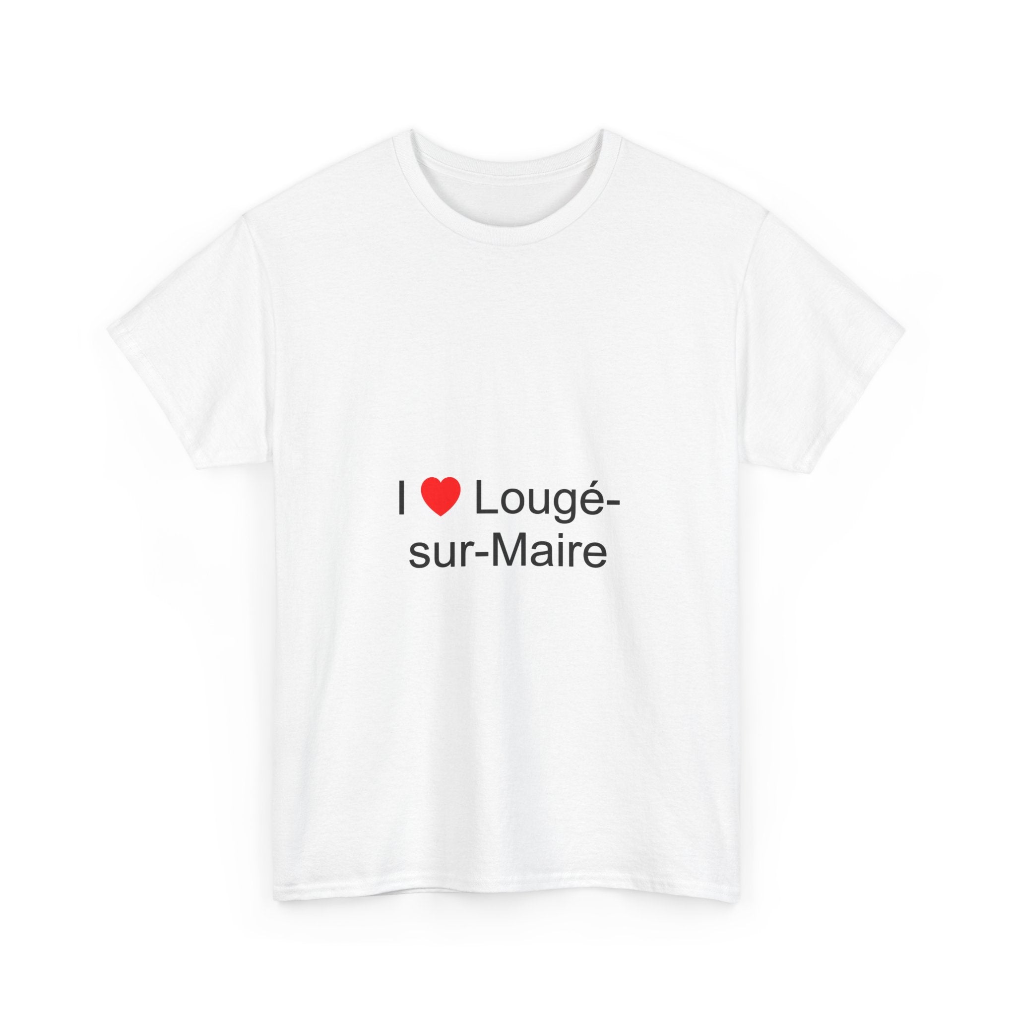 T-shirt I love lougé-sur-maire
