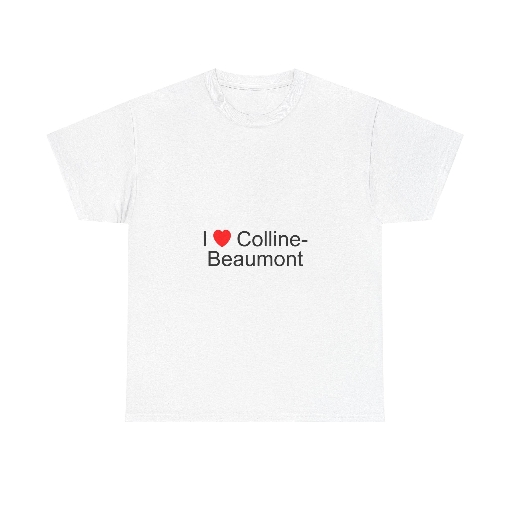 T-shirt I love colline-beaumont