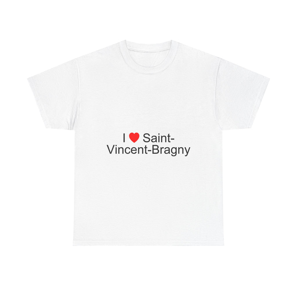 T-shirt I love saint-vincent-bragny