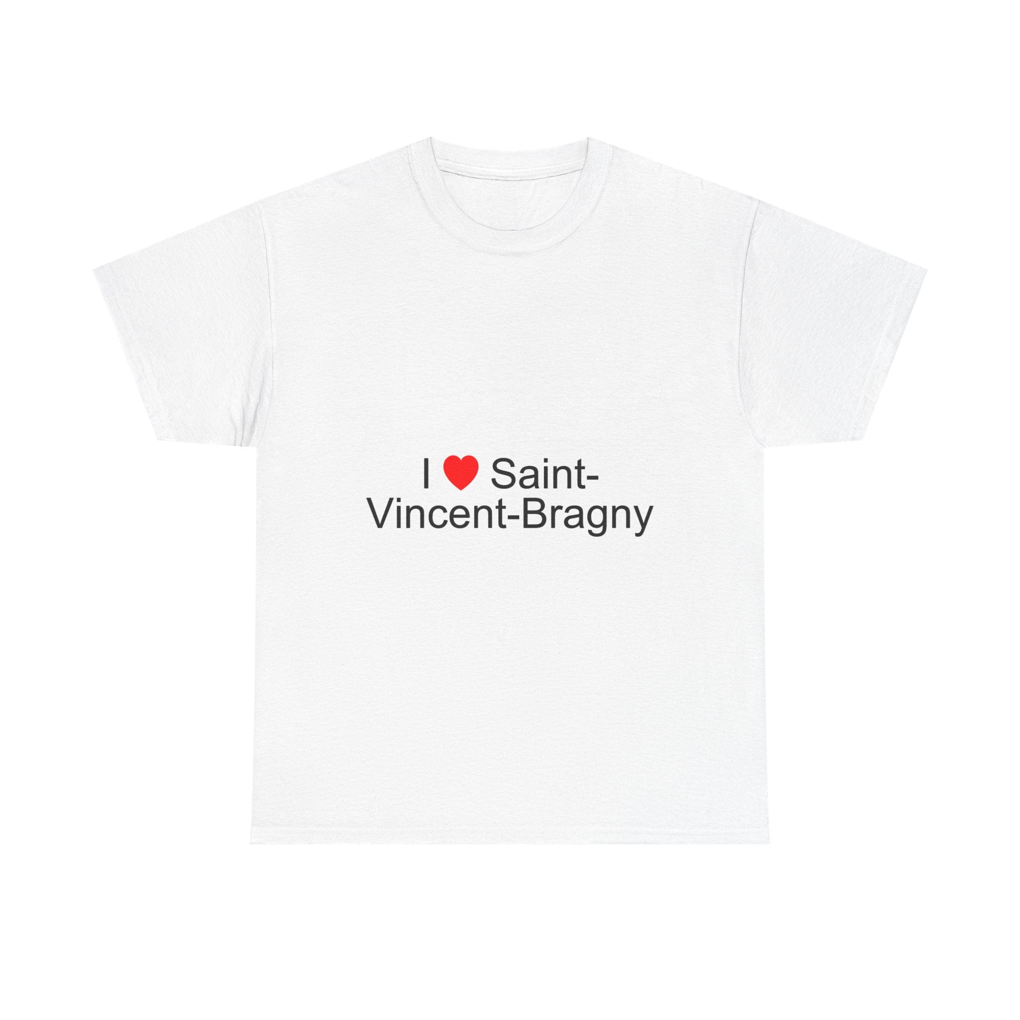 T-shirt I love saint-vincent-bragny