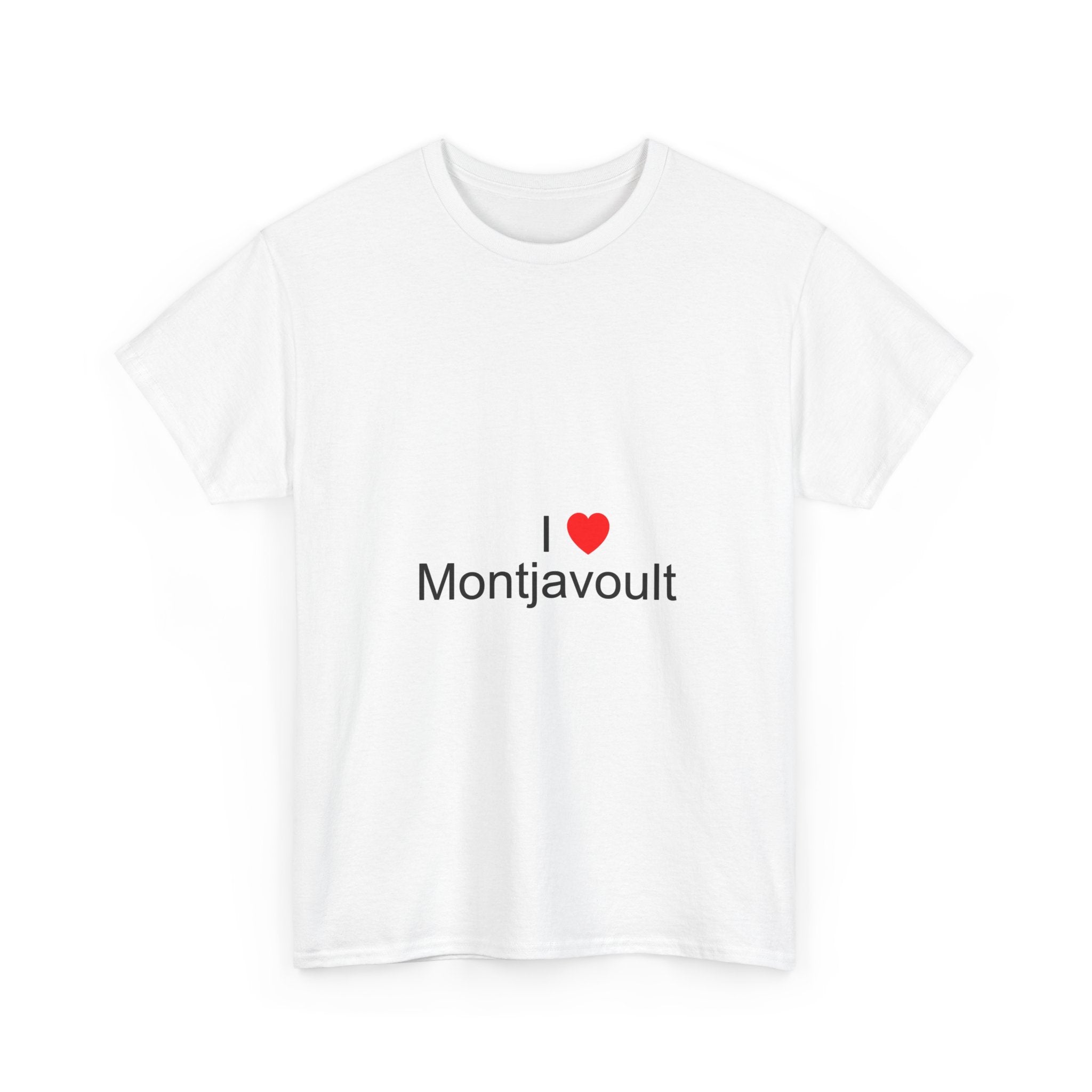 T-shirt I love montjavoult