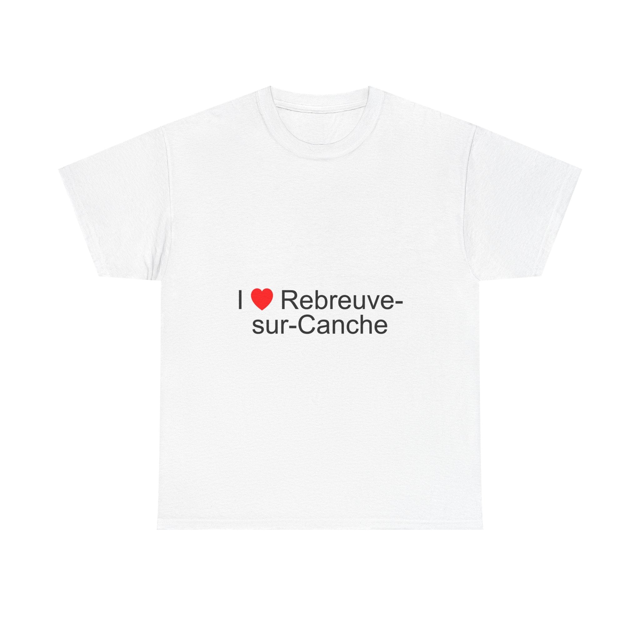 T-shirt I love rebreuve-sur-canche