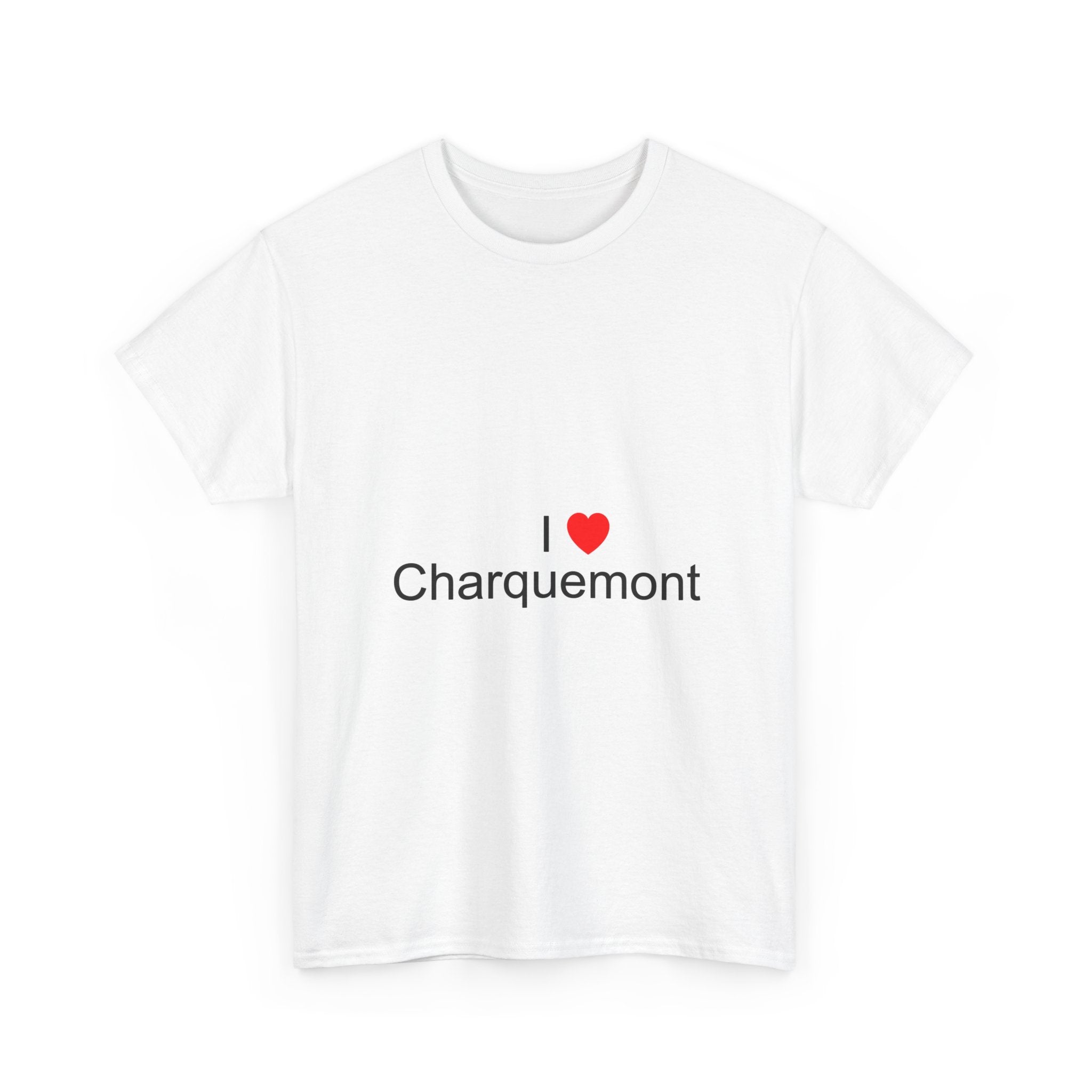 T-shirt I love charquemont