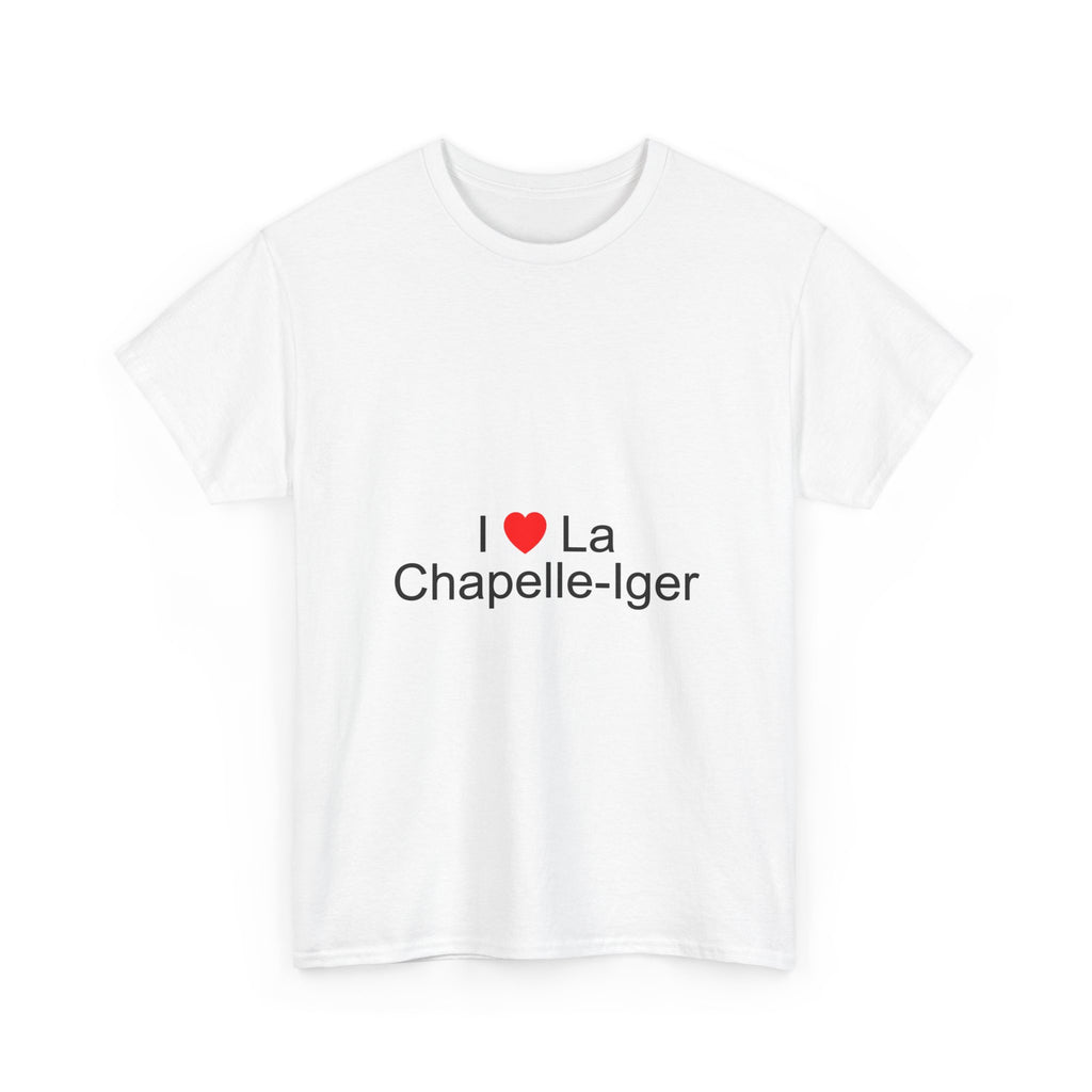 T-shirt I love la chapelle-iger
