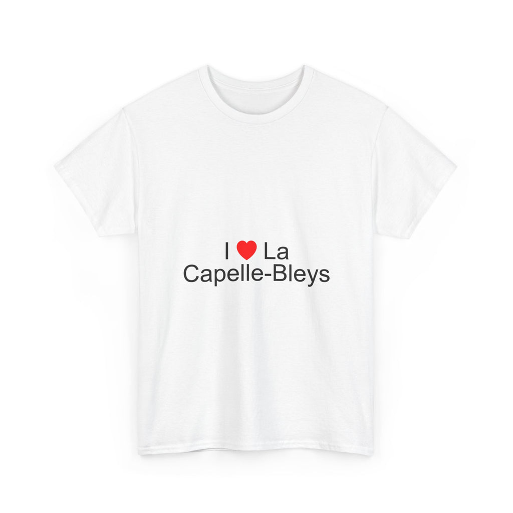 T-shirt I love la capelle-bleys