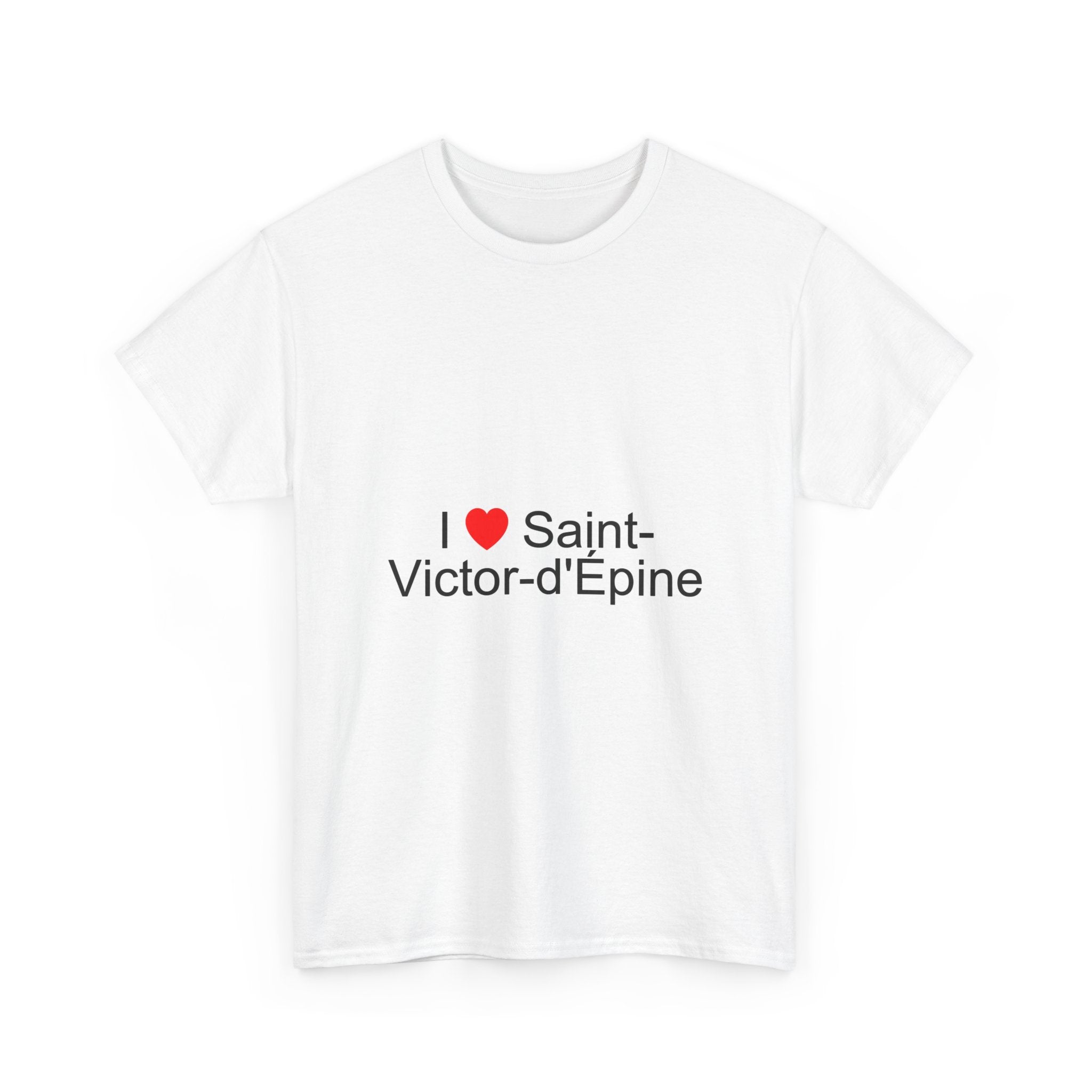 T-shirt I love saint-victor-d'épine