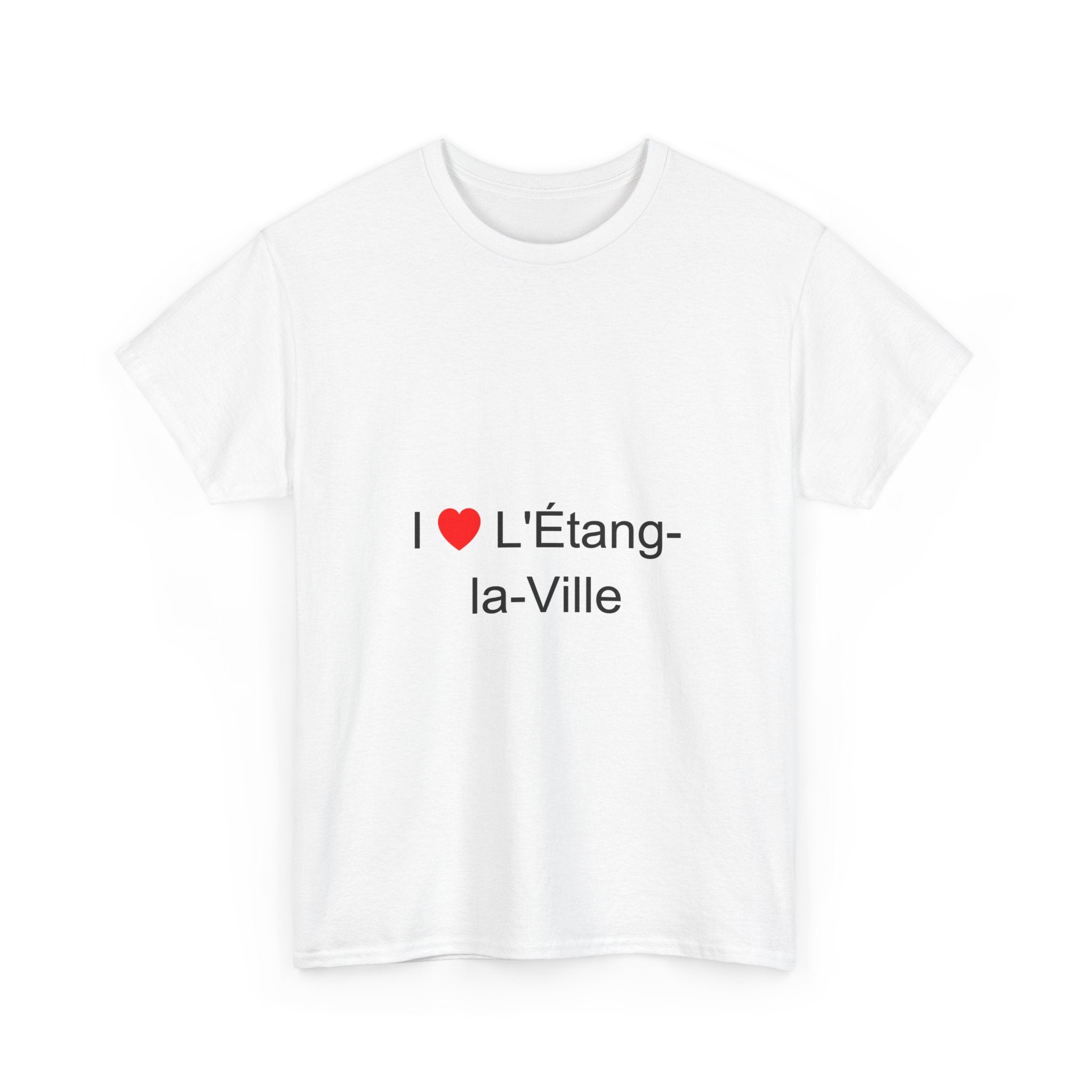 T-shirt I love l'étang-la-ville