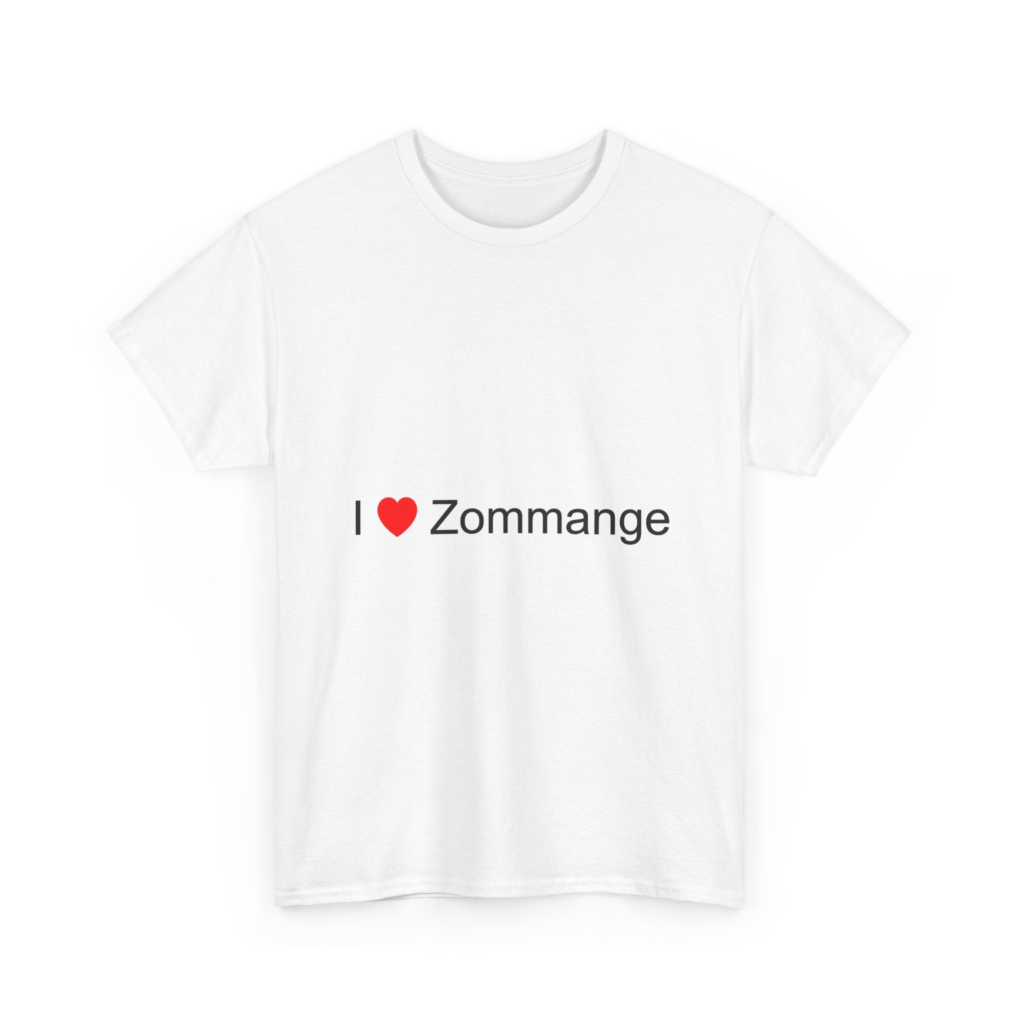 T-shirt I love zommange