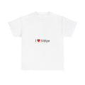 T-shirt I love vélye