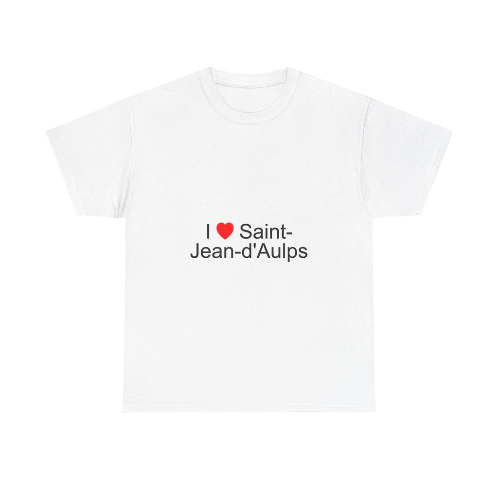 T-shirt I love saint-jean-d'aulps