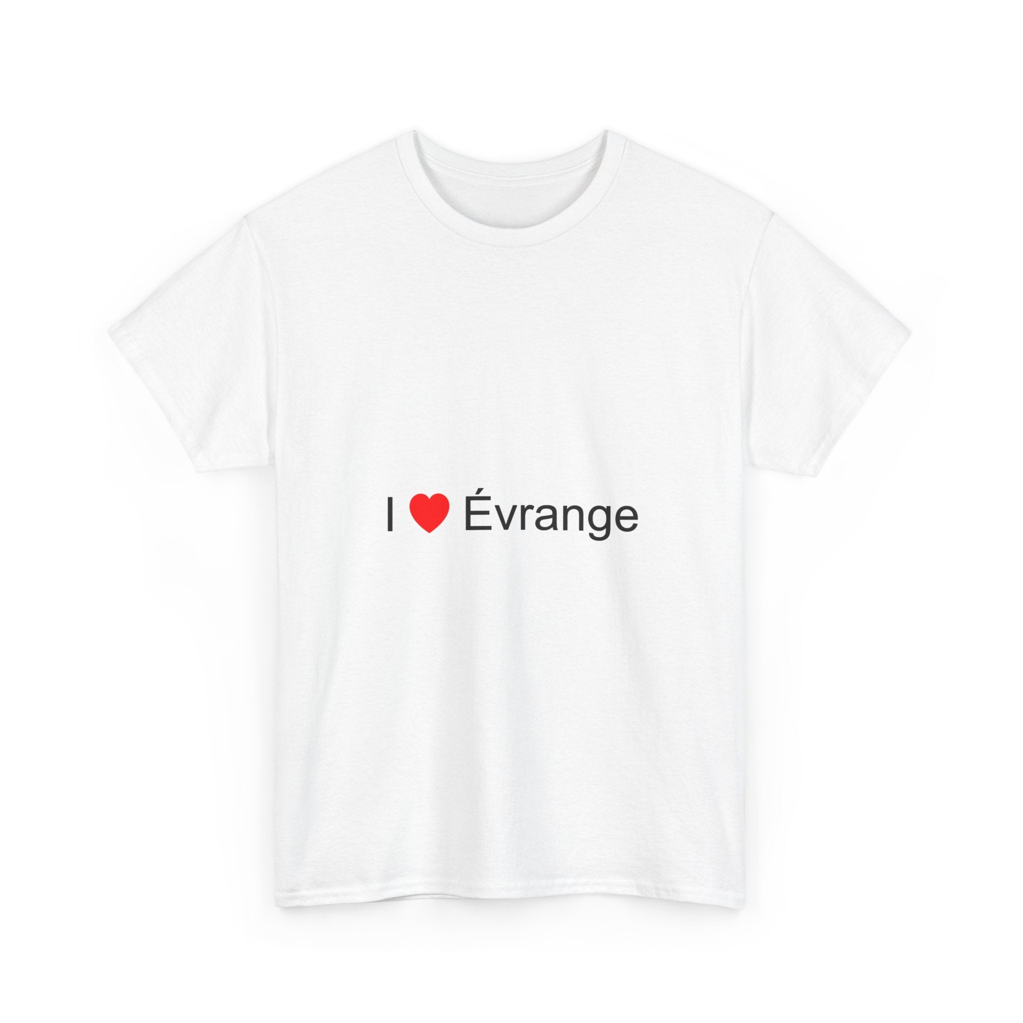 T-shirt I love évrange
