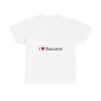 T-shirt I love Baccarat