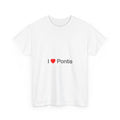 T-shirt I love pontis