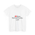 T-shirt I love bois-normand-près-lyre