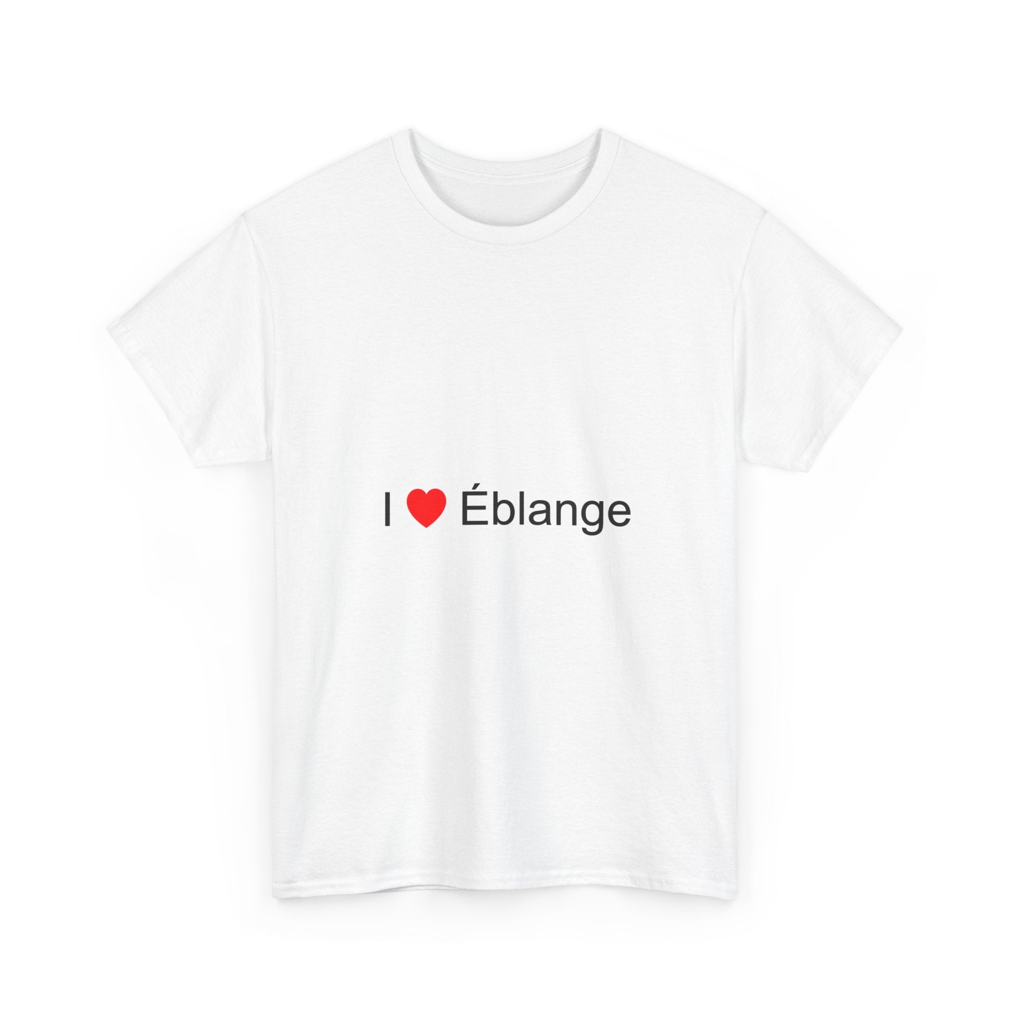 T-shirt I love éblange
