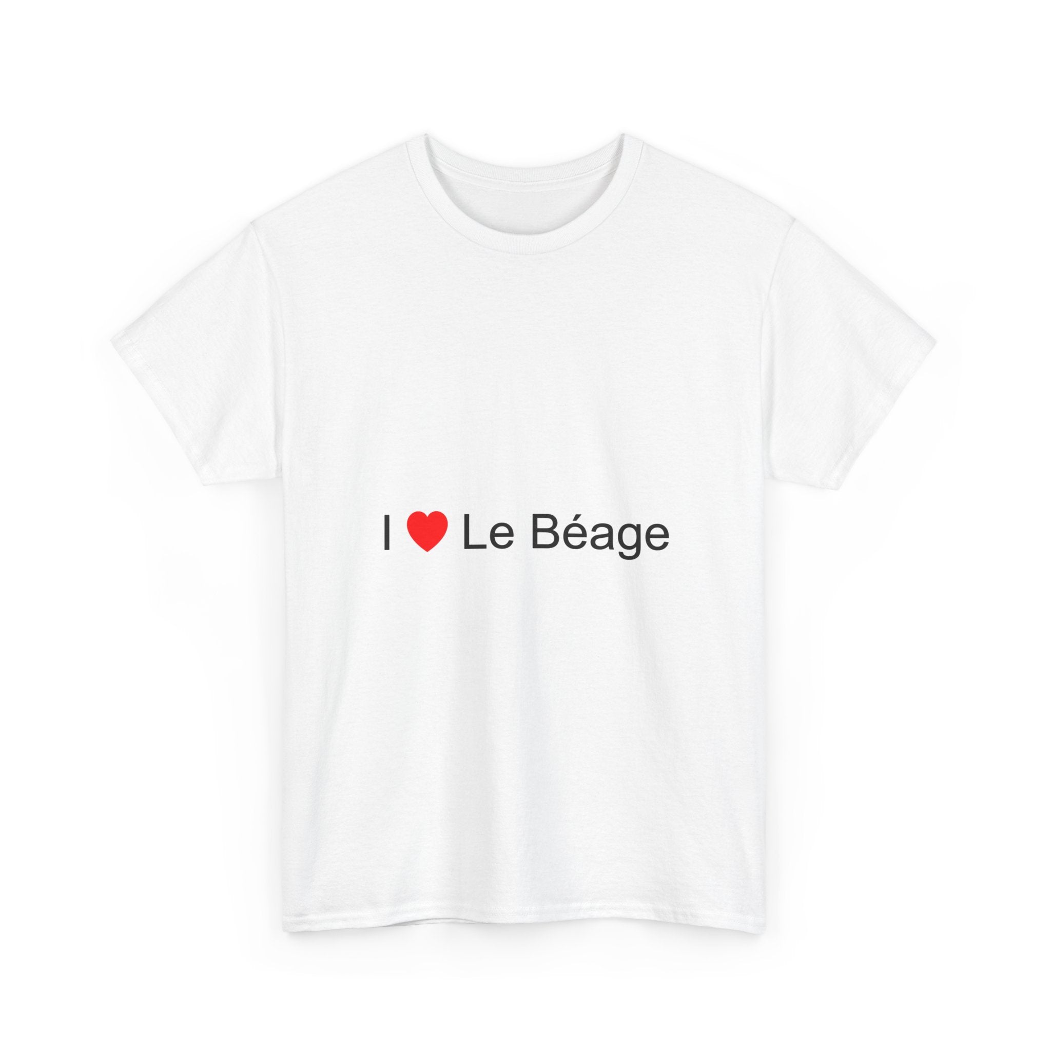 T-shirt I love le béage