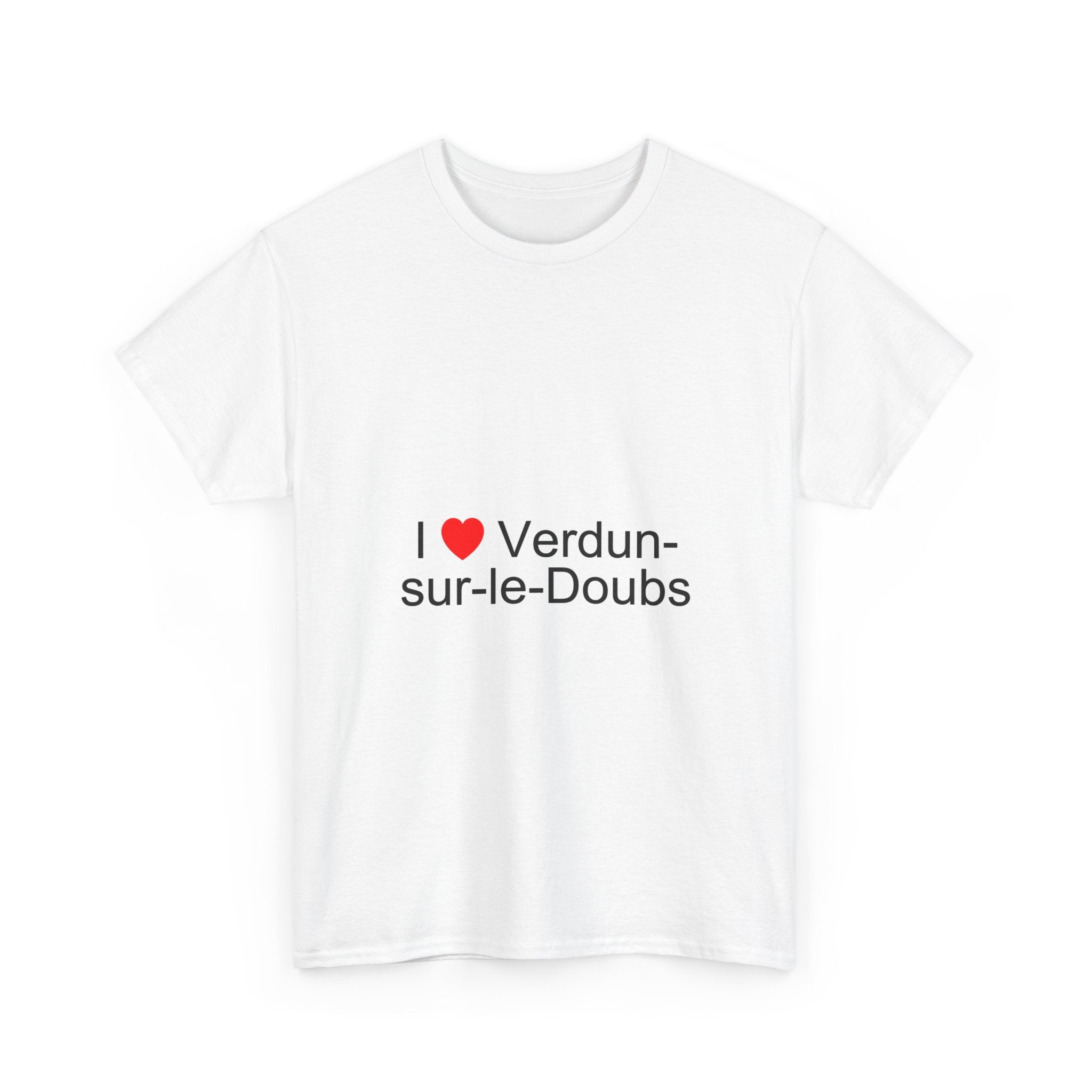 T-shirt I love verdun-sur-le-doubs