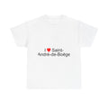 T-shirt I love saint-andré-de-boëge