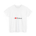 T-shirt I love écleux