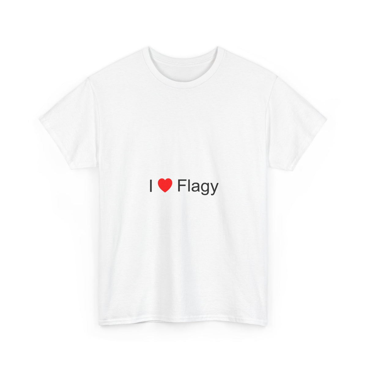 T-shirt I love flagy