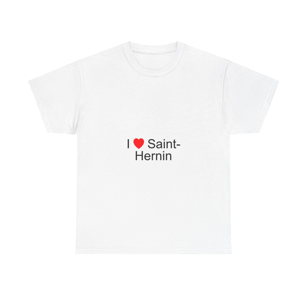 T-shirt I love saint-hernin