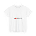T-shirt I love pithon
