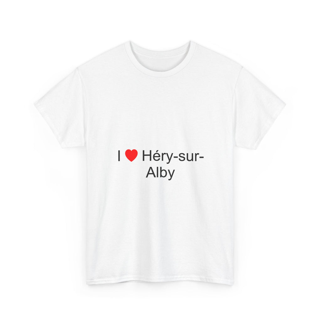 T-shirt I love héry-sur-alby